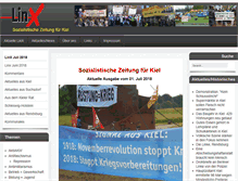 Tablet Screenshot of linx.sozialismus-jetzt.de